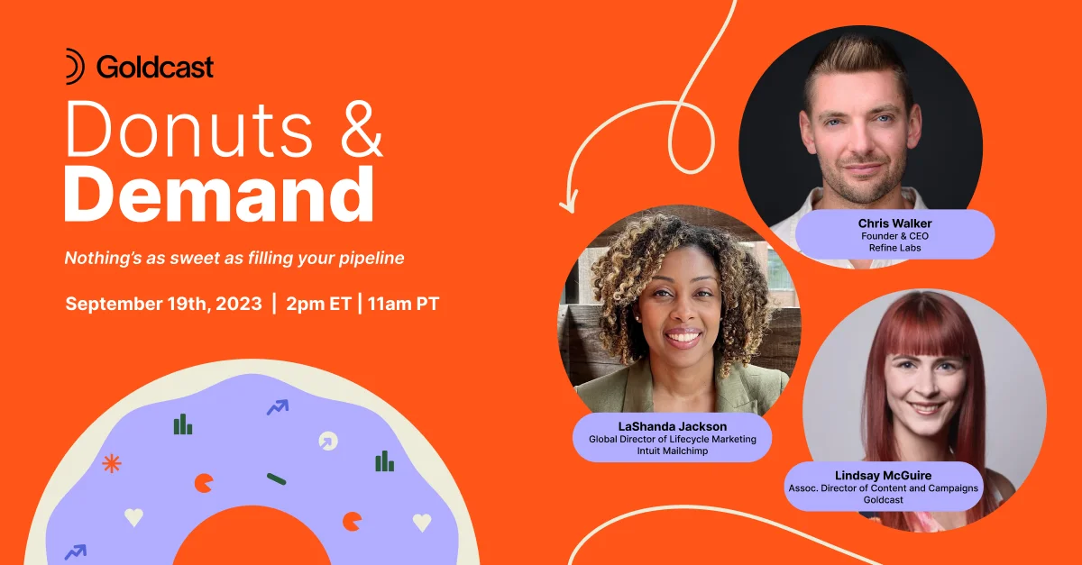 Donuts & Demand with LaShanda Jackson(Intuit Mailchimp) and Chris Walker(Refine Labs)