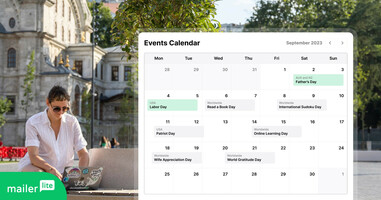 81 Special Events to Spice Up Your September Newsletter Ideas