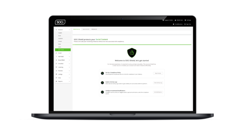 Maintain Compliance and Dominate Your Brand's Marketing Efforts With SOCi Shield