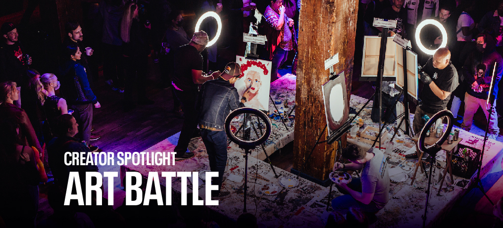 Art Battle Makes Art Immersive, Democratic, and Fun