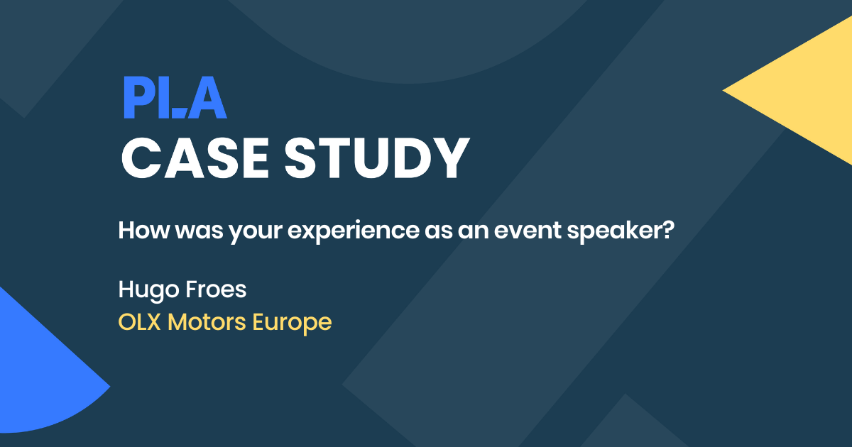 "Any event you run will always have a special place for me" - Hugo Froes