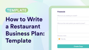 Business Plan For A Restaurant Templates: How To Write & Examples