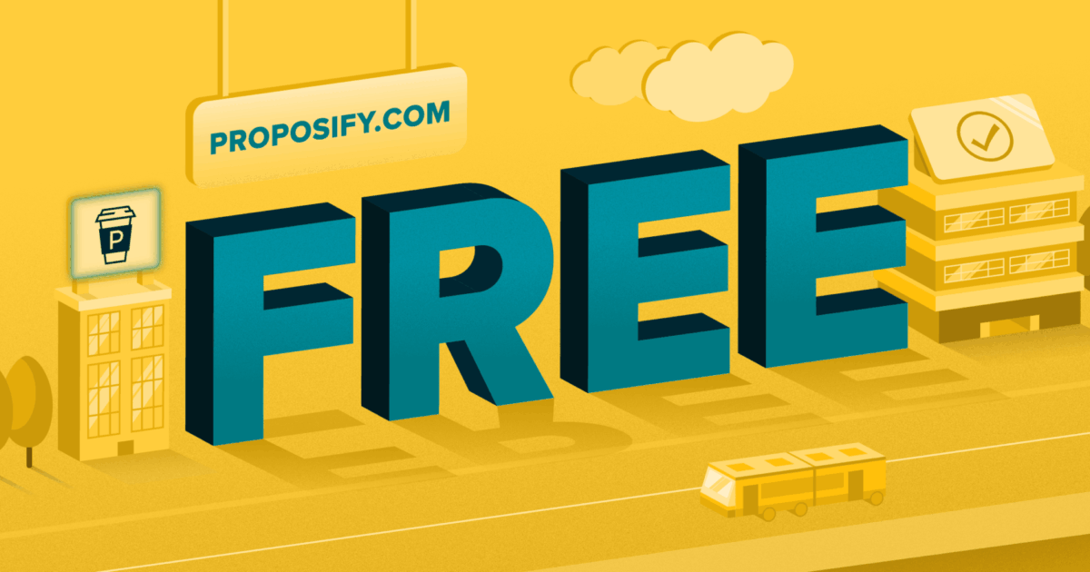 Proposify Launches First Free Proposal Software