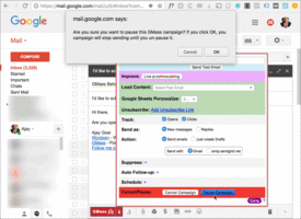 You can now pause your mail merge campaign