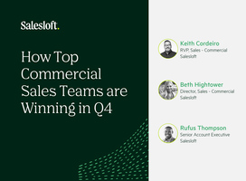 Dominating Q4: Tactics from top performing commercial sales teams