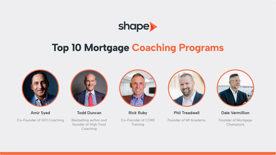 Mortgage Coaching: Your Guide to the Top 10 Mortgage Coaching Programs