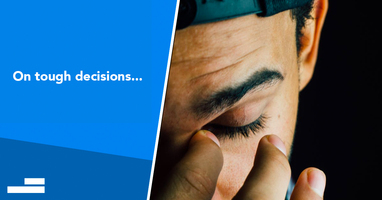 The Regret Minimization Framework And Making Tough Decisions