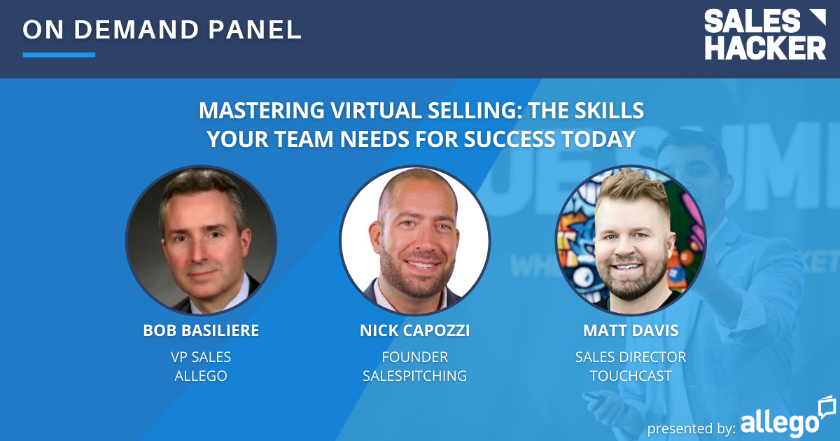 Mastering Virtual Selling: The Skills Your Team Needs for Success Today