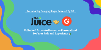 The Juice Launches Category Pages, Powered by G2, to Help Buyers Make Better and More Informed Decisions