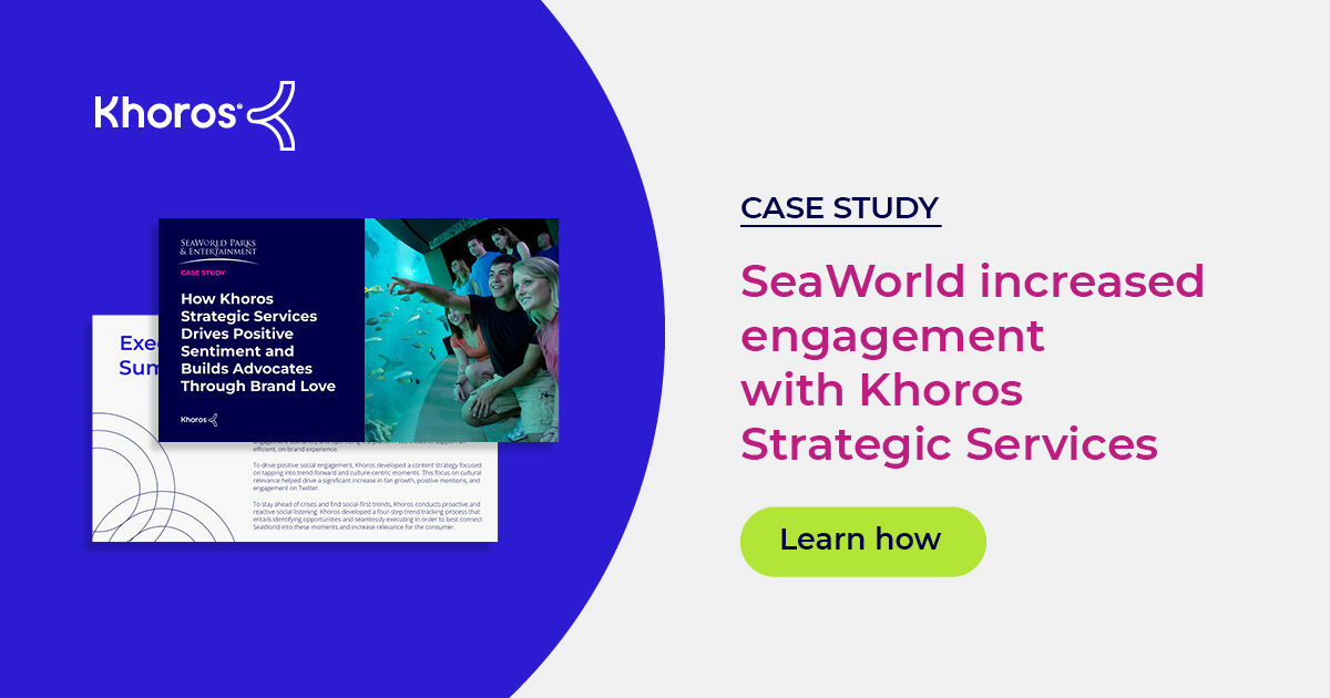 How Khoros Strategic Services Drives Positive Sentiment and Builds Advocates Through Brand Love