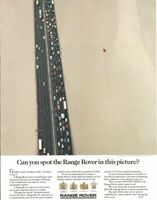 Vintage Range Rover ad shows how they are different - Swipe File