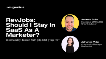 Should I Stay in SaaS As A Marketer