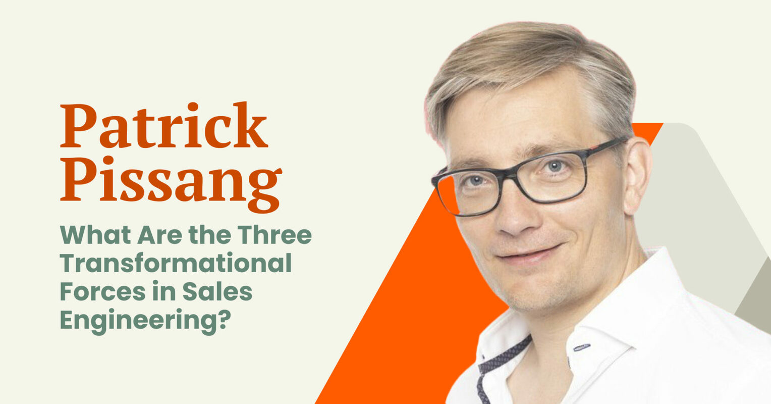 Consensus Podcasts: What are 3 transformational forces in Sales Engineering right now?