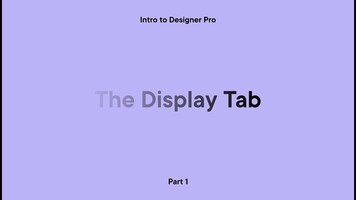 Splash Designer Pro: The Display Tab | Event Branding & Design