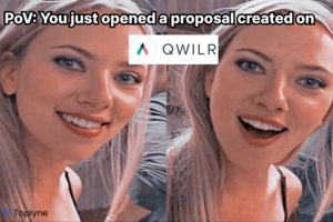 'Cause this is Qwilr 🕺