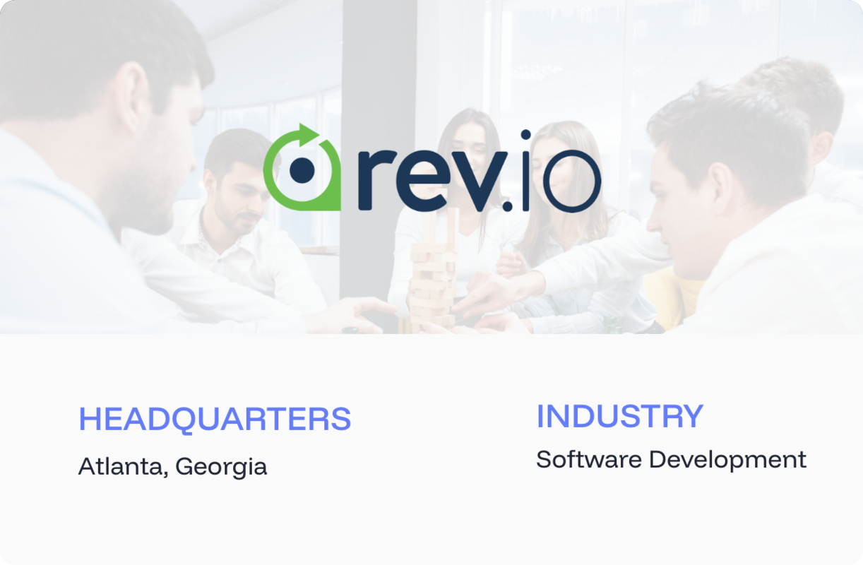 Rev.io Modernized Their GTM Motion with SalesIntel