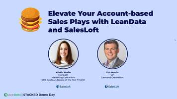 Elevate Your Account-Based Sales Plays with LeanData and Salesloft - LeanData