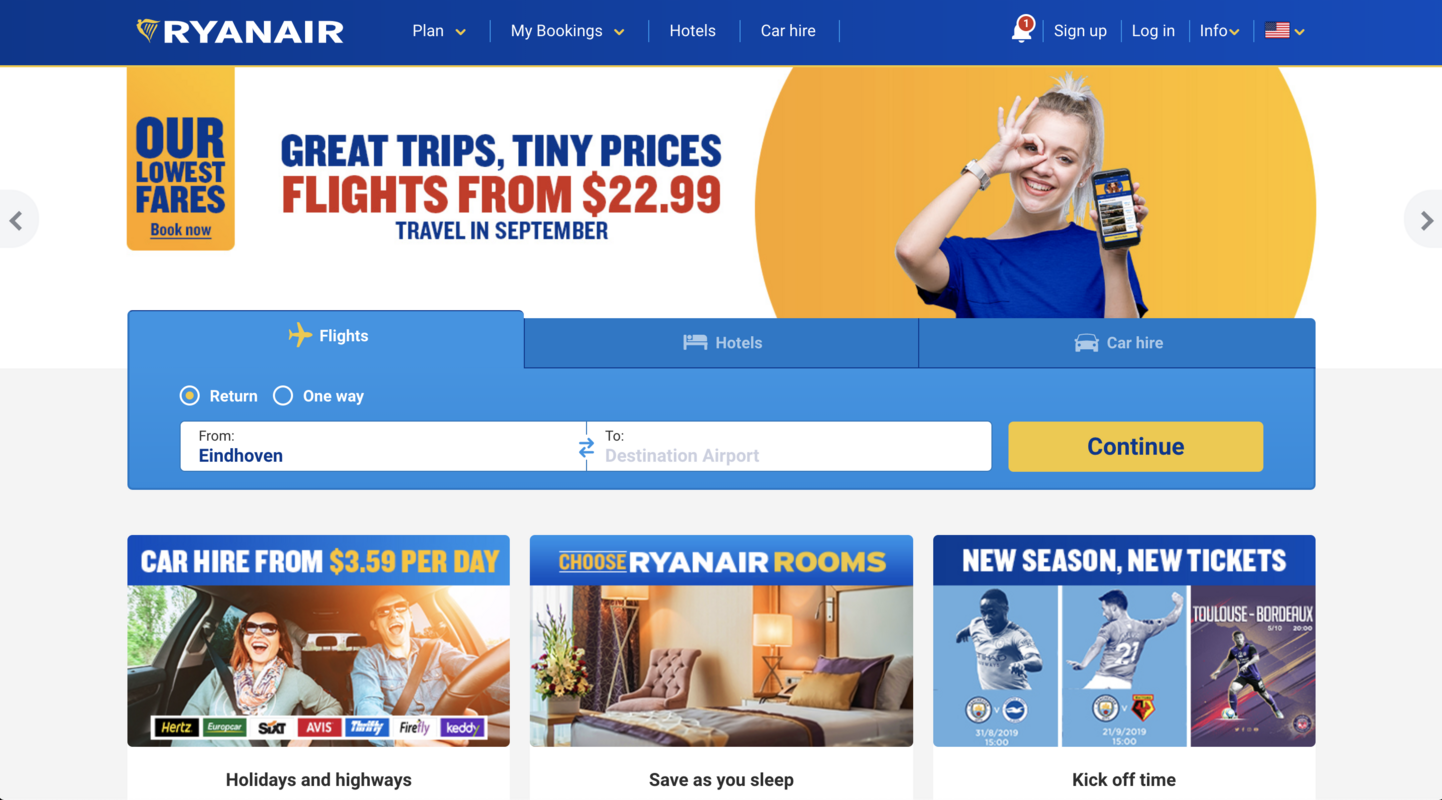 How Ryanair uses Hotjar to gather customer feedback and shape their product strategy