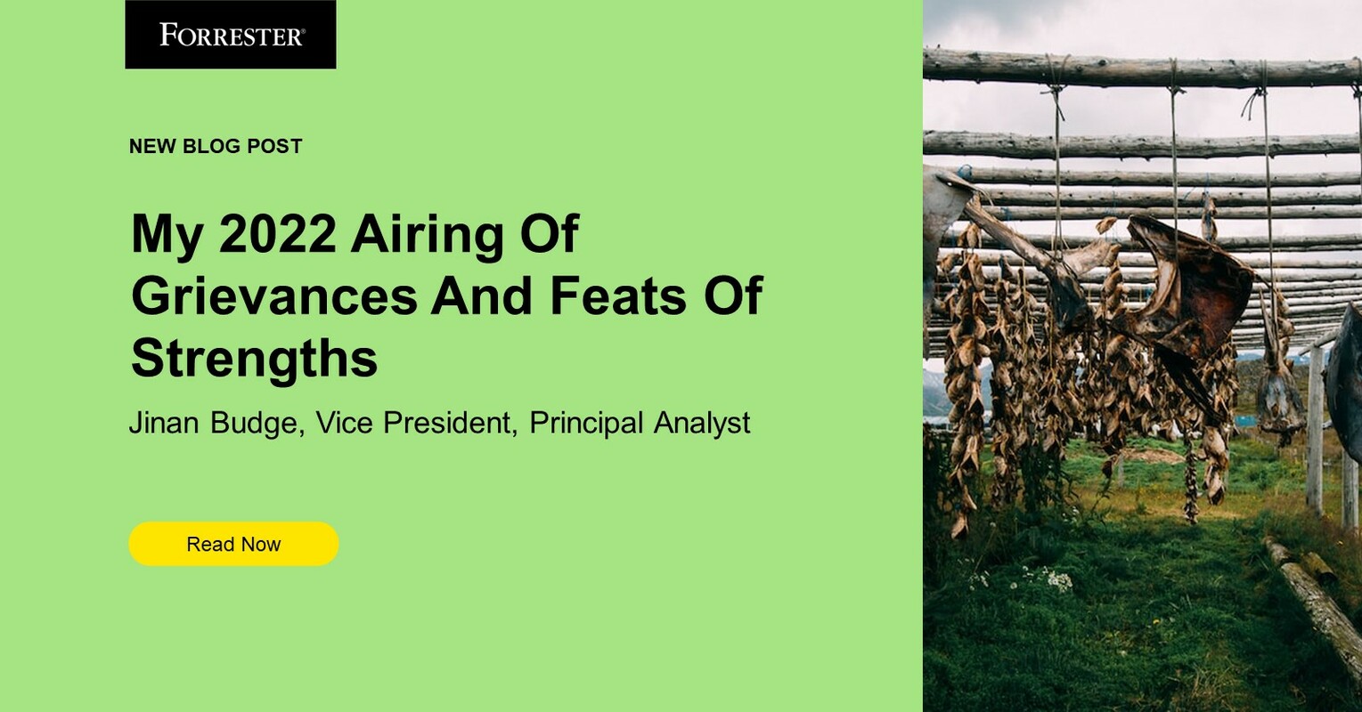 My 2022 Airing Of Grievances And Feats Of Strength