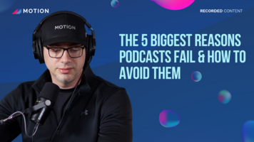 The 5 biggest reasons podcasts fail & how to avoid them with Tristan Pelligrino
