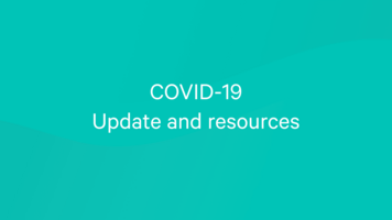 COVID-19: What we're doing to help