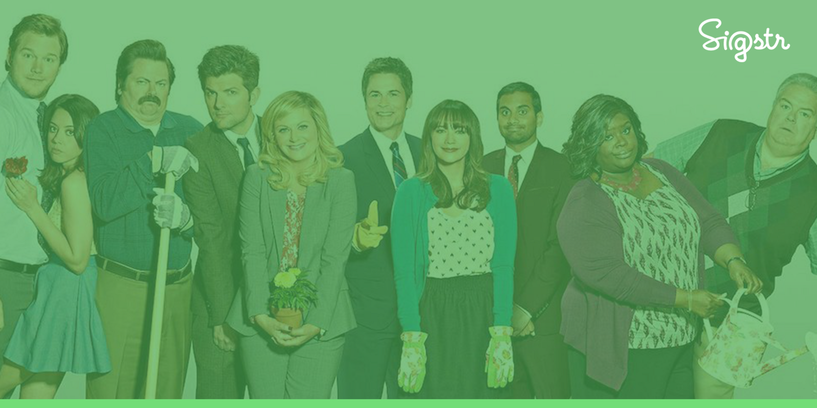 Email Signature Samples from Parks and Rec Characters - Sigstr