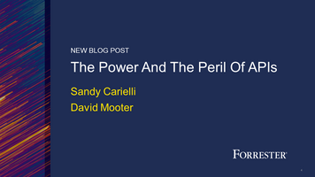 The Power And The Peril Of APIs