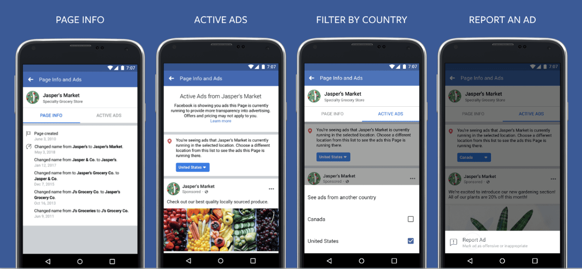 Facebook ads and pages: a new level of transparency • VBOUT
