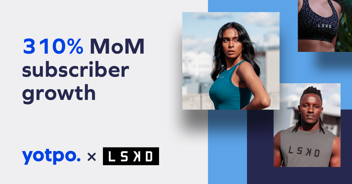 LSKD's Subscriber Growth Soars 310% MoM in 6 Months With Yotpo SMS