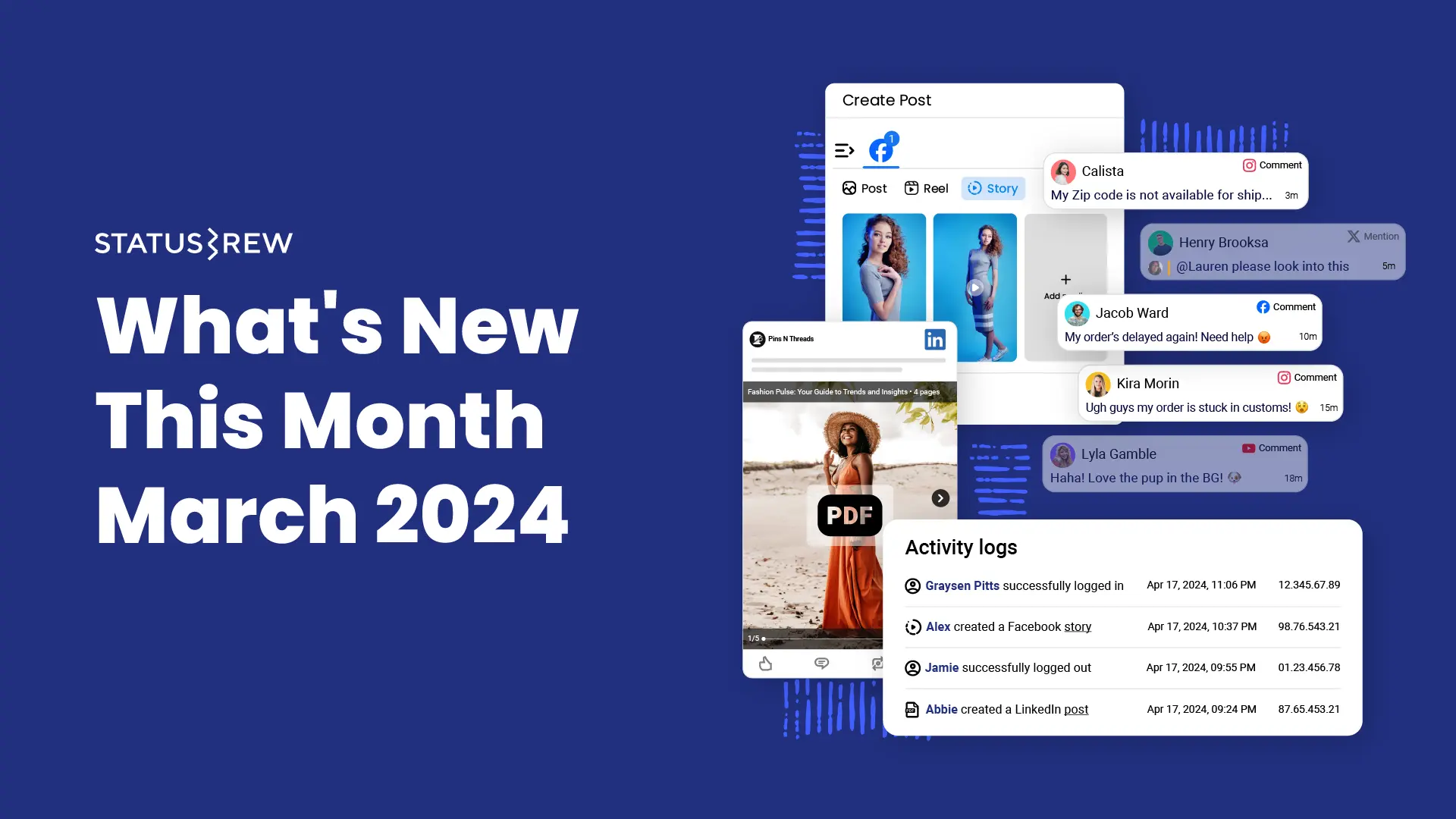 What's New In Statusbrew - March 2024