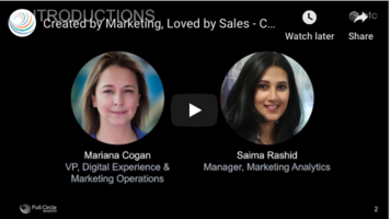 Created by Marketing, Loved by Sales