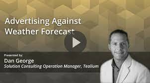 Advertising Against Weather Forecast