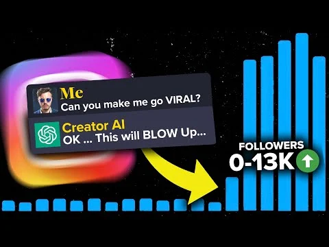 How To Use ChatGPT To EXPLODE Your Instagram in Minutes