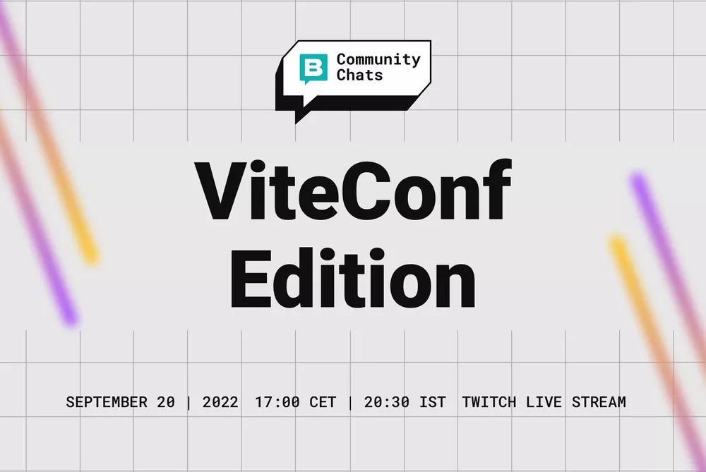 Storyblok Community Chats #1: ViteConf Edition