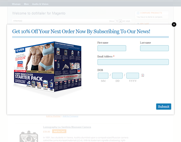 Want to boost your opt-in rate? Try pop-overs...