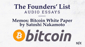 The Founders' List: The Bitcoin White Paper by Satoshi Nakamoto