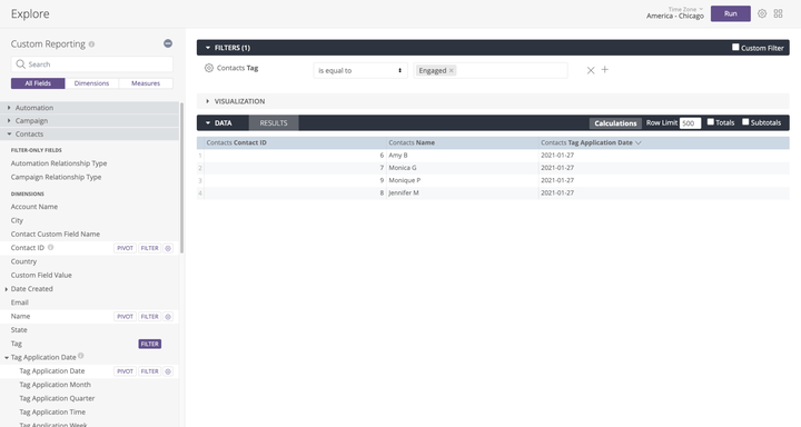 Building business best practices through Custom Reports