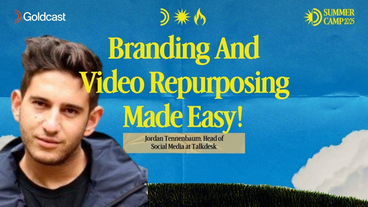 Goldcast Tutorial: Branding, Tracking, and Repurposing Content!