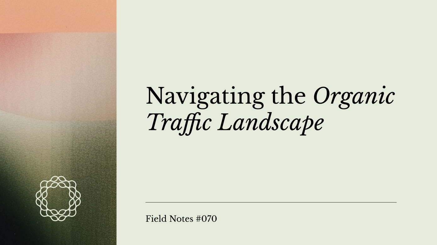 Field Notes #070: Is Repurposing an Opportunity Cost?