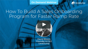 Webinar: How To Build A Sales Onboarding Program for Faster Ramp Rate