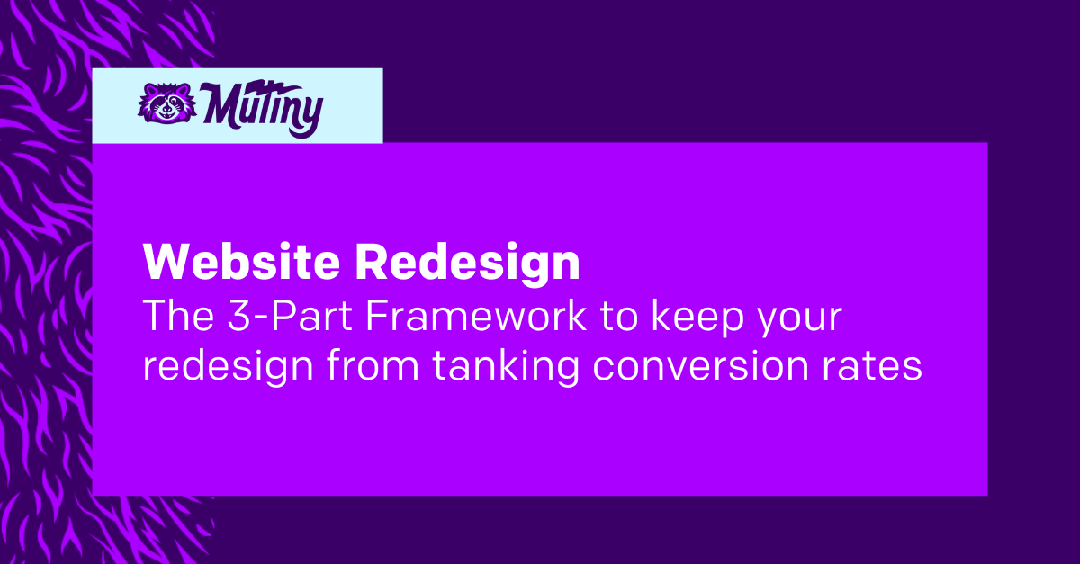 How To Improve Conversion Rate During A Website Redesign