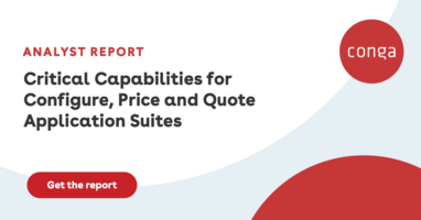 Conga ranks in the 2022 Gartner® Critical Capabilities report