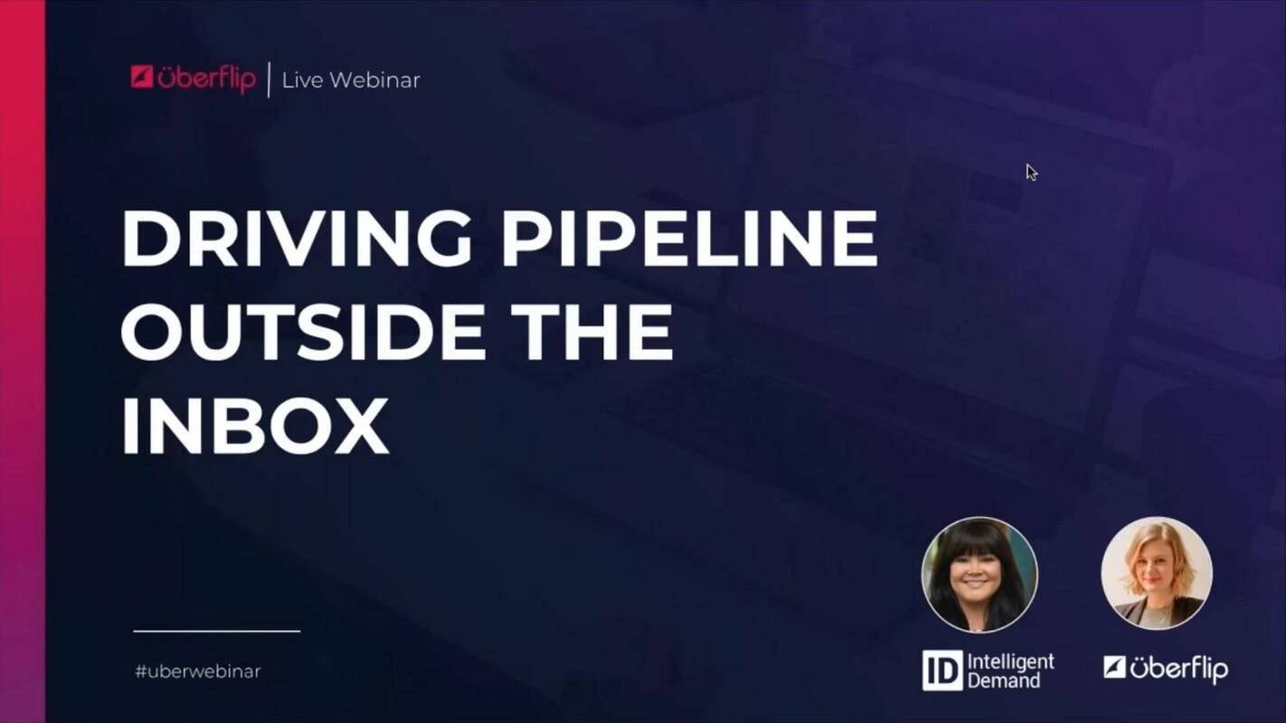 Driving Pipeline Outside the Inbox