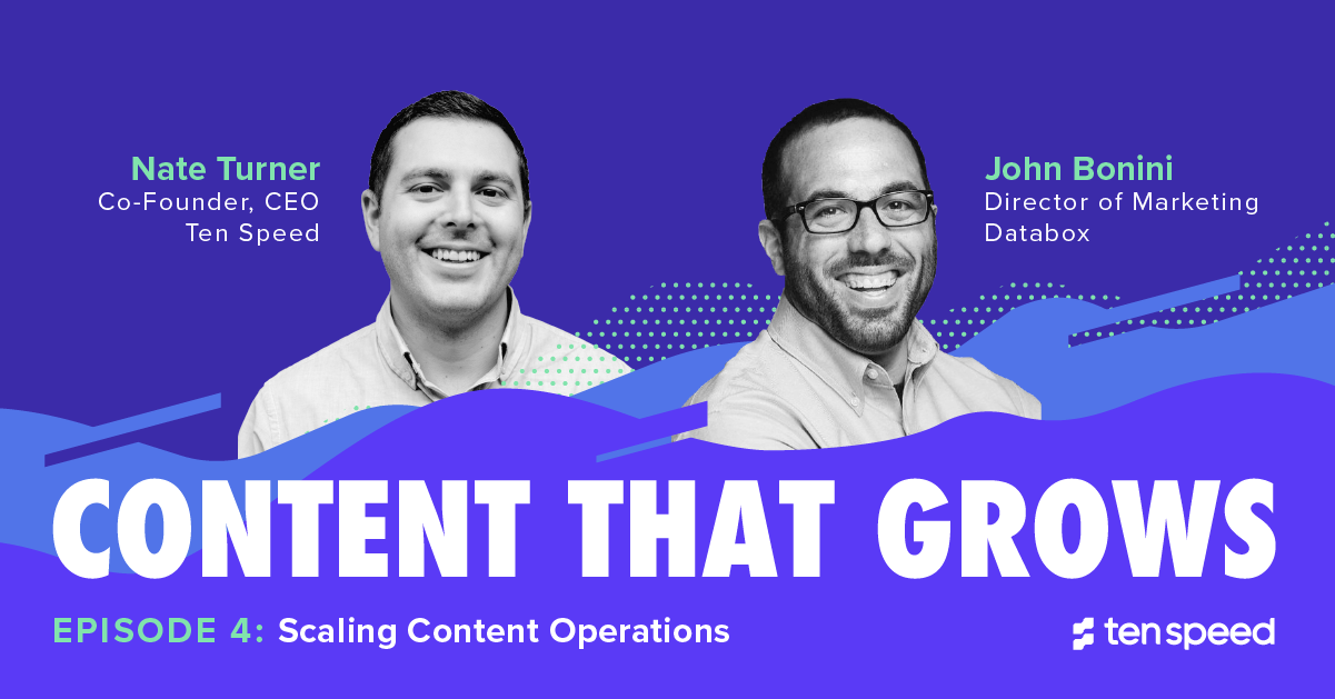 Scaling Content Operations Feat. John Bonini | Content That Grows