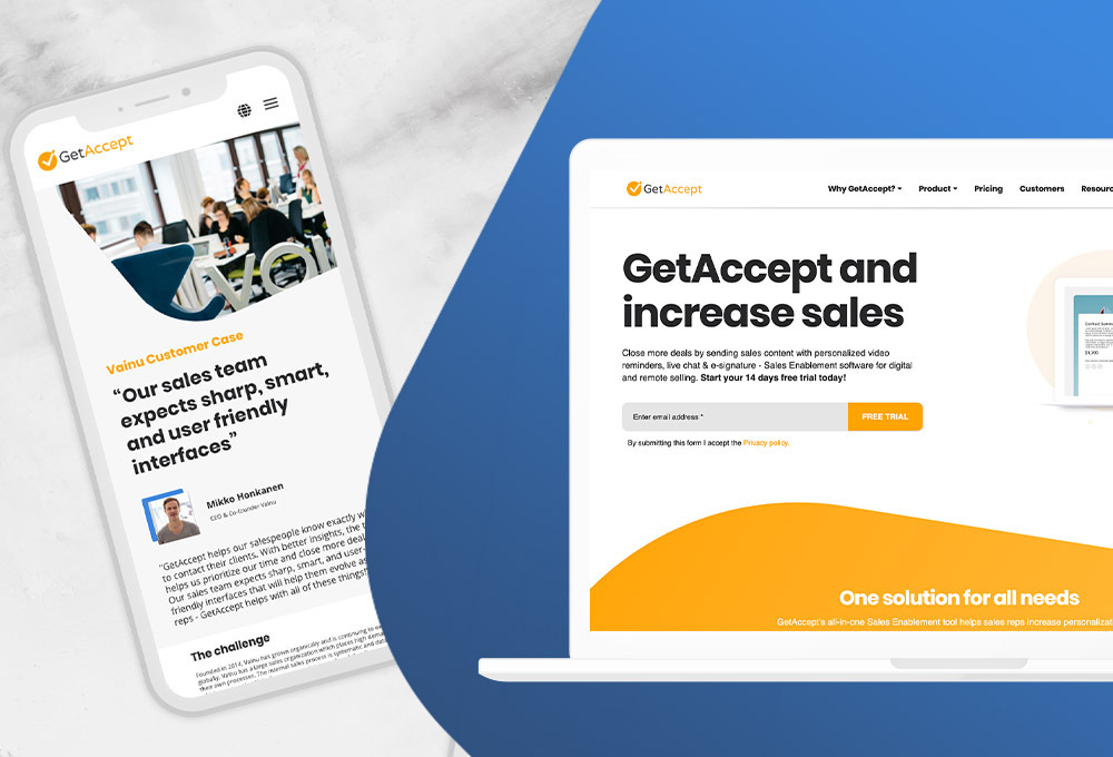 GetAccept | The new GetAccept brand identity