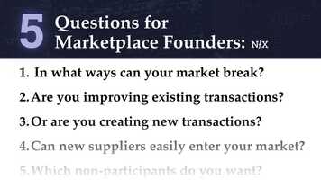 Unlocking "Disruptive Power" For Your Marketplace