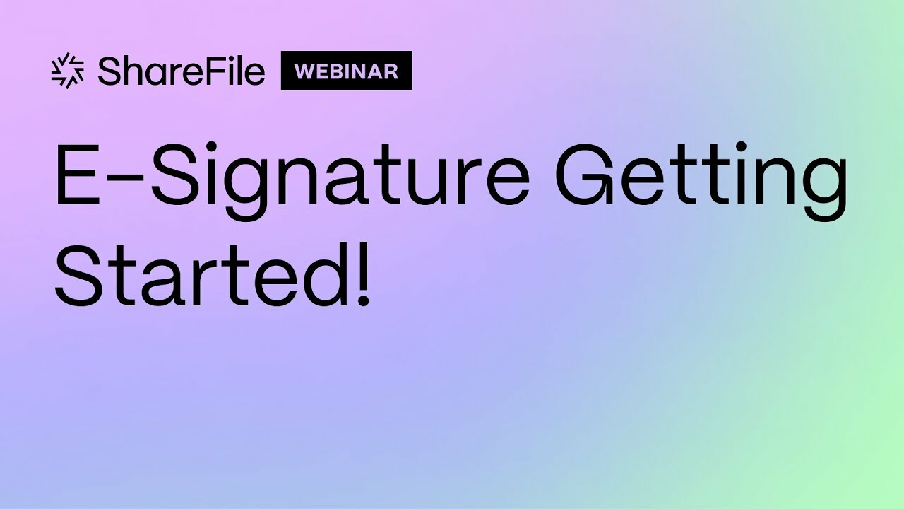 Getting Started with RightSignature!