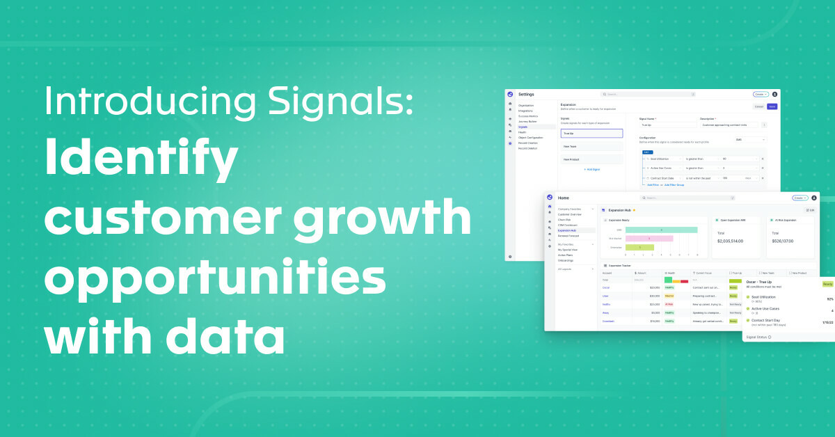 Introducing Signals: Identify customer growth opportunities with data