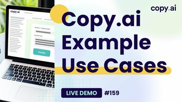 Example Use Cases | Copy.ai Live Demo #159