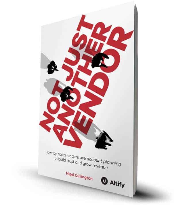 Altify Unveils New Book: Not Just Another Vendor